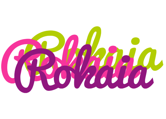 Rokaia flowers logo