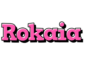 Rokaia girlish logo