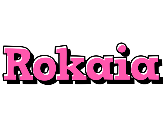 Rokaia girlish logo