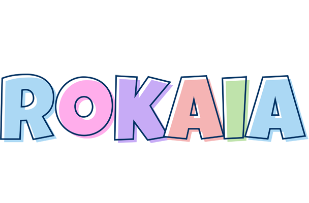 Rokaia pastel logo