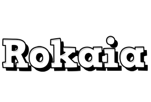 Rokaia snowing logo