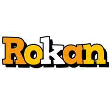 Rokan cartoon logo