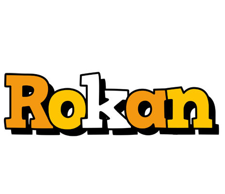 Rokan cartoon logo
