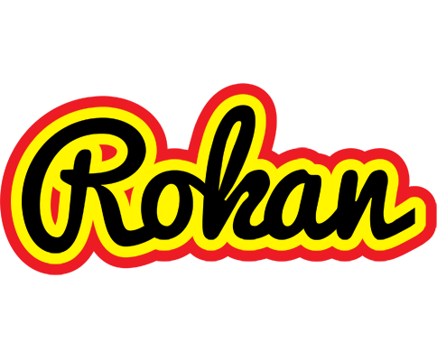 Rokan flaming logo
