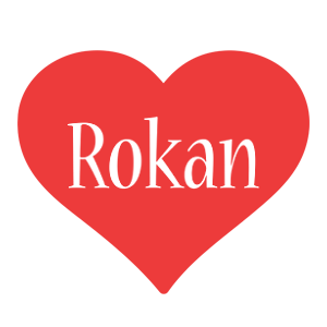 Rokan love logo