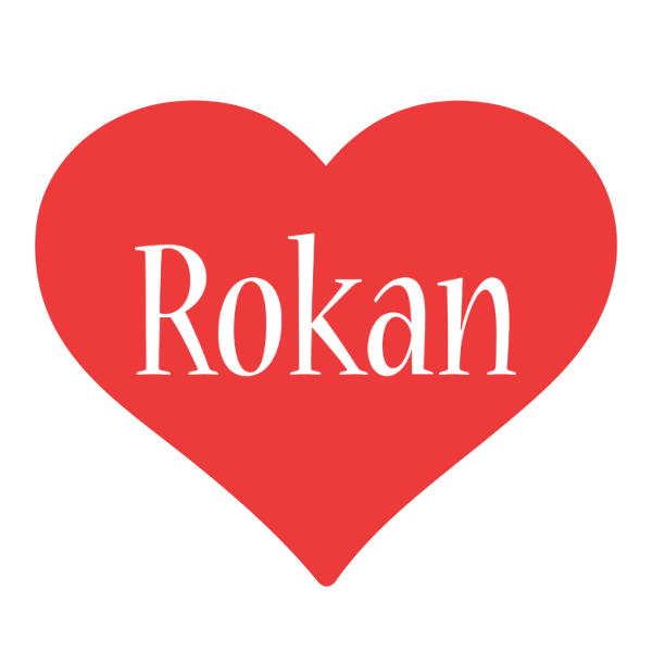 Rokan love logo