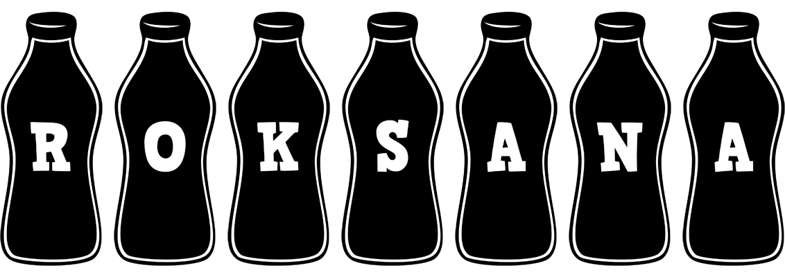 Roksana bottle logo