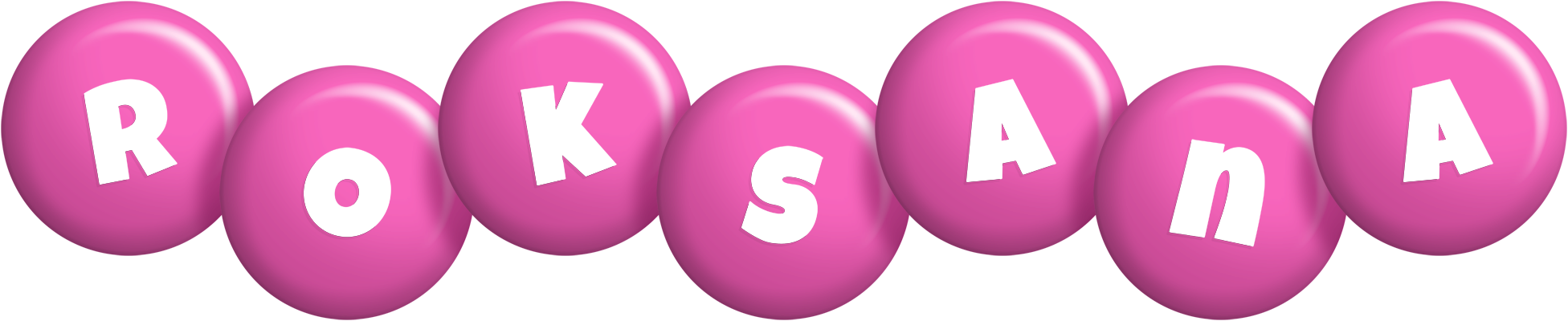 Roksana candy-pink logo