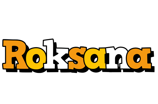 Roksana cartoon logo