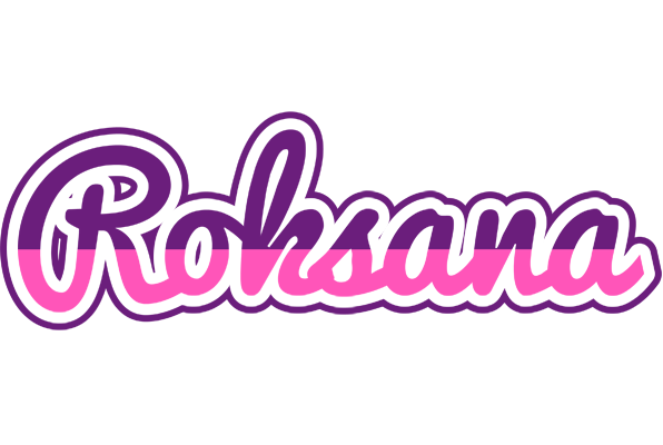 Roksana cheerful logo