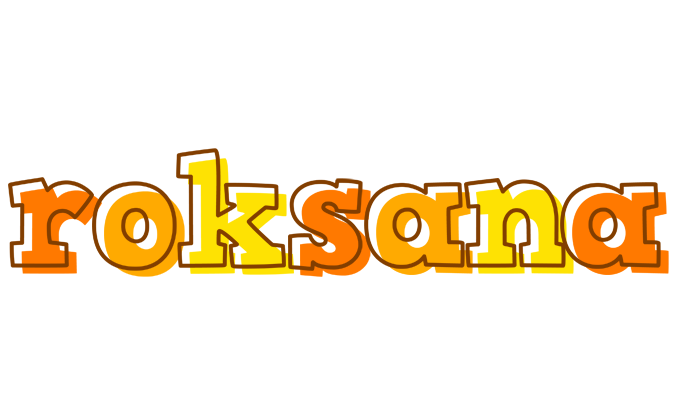 Roksana desert logo