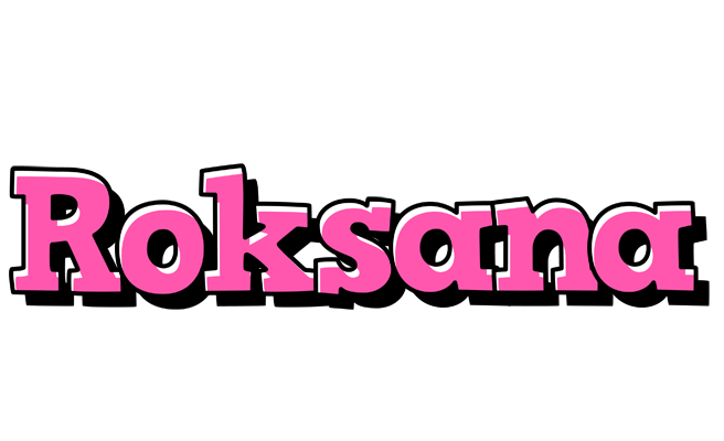 Roksana girlish logo