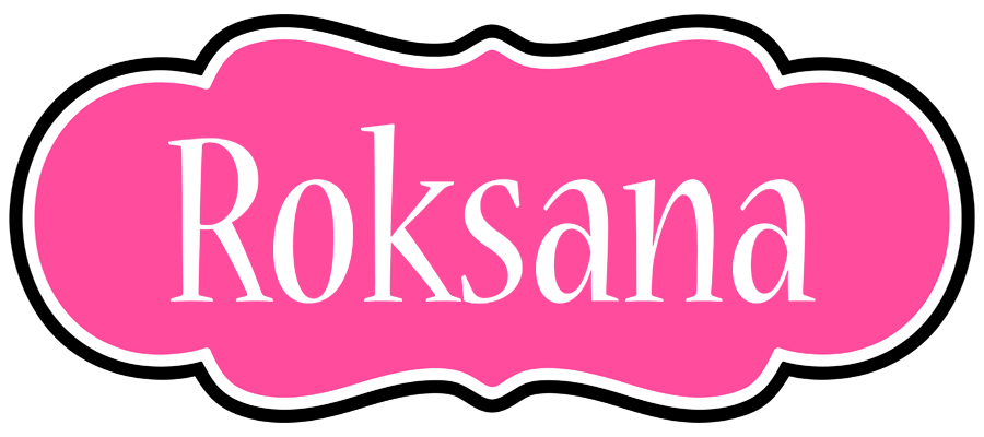Roksana invitation logo