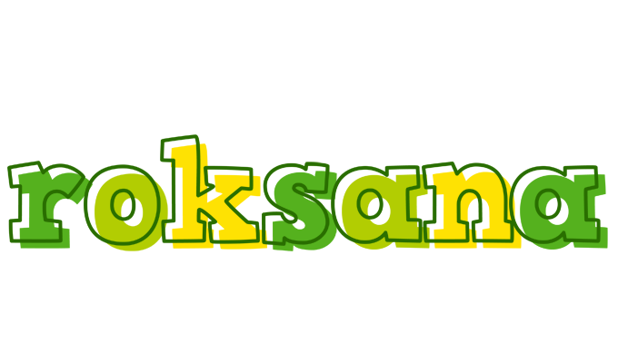 Roksana juice logo