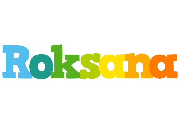 Roksana rainbows logo