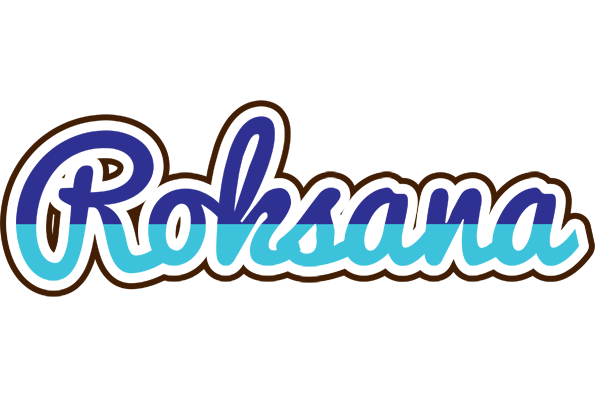 Roksana raining logo