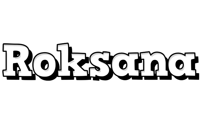 Roksana snowing logo