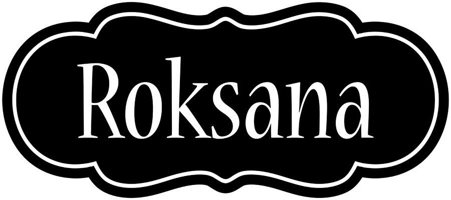 Roksana welcome logo