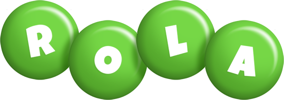 Rola candy-green logo
