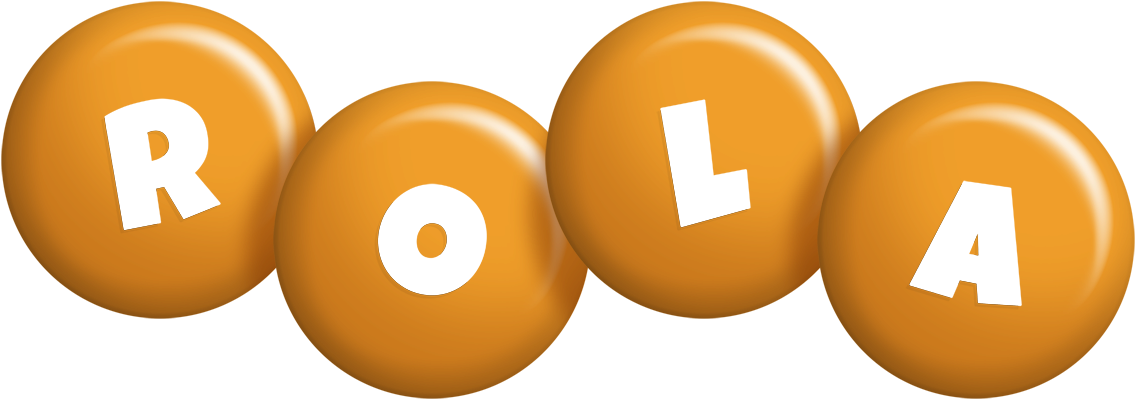 Rola candy-orange logo