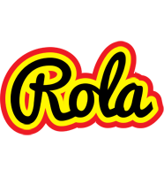 Rola flaming logo