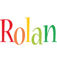 Rolan birthday logo