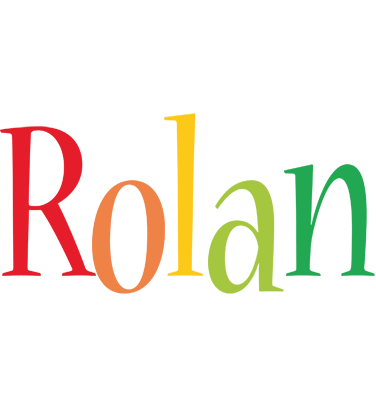 Rolan birthday logo