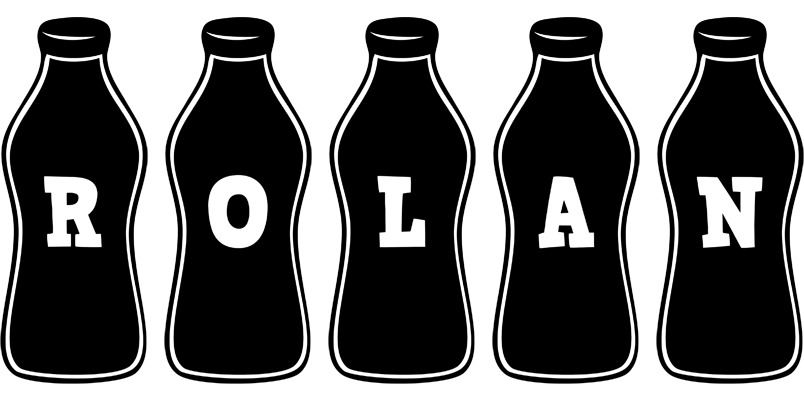 Rolan bottle logo