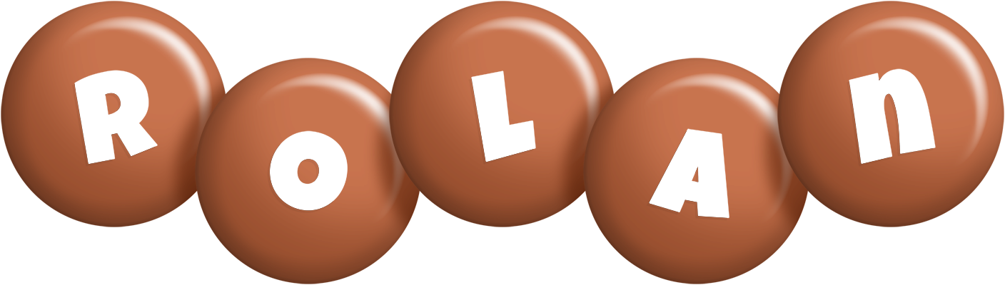 Rolan candy-brown logo