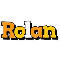 Rolan cartoon logo