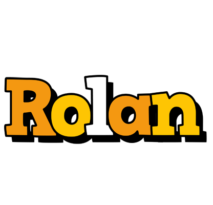 Rolan cartoon logo