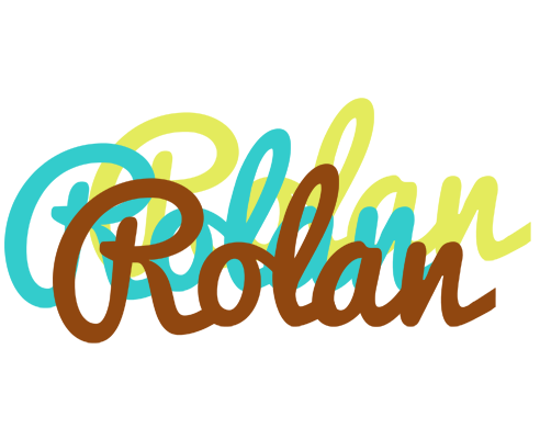Rolan cupcake logo