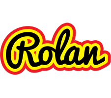 Rolan flaming logo