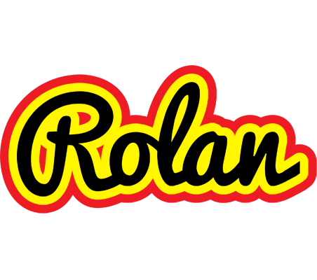 Rolan flaming logo