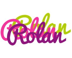 Rolan flowers logo