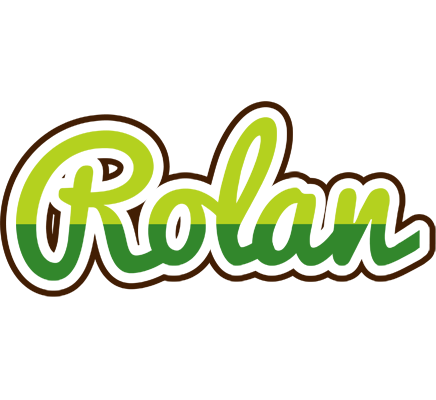 Rolan golfing logo