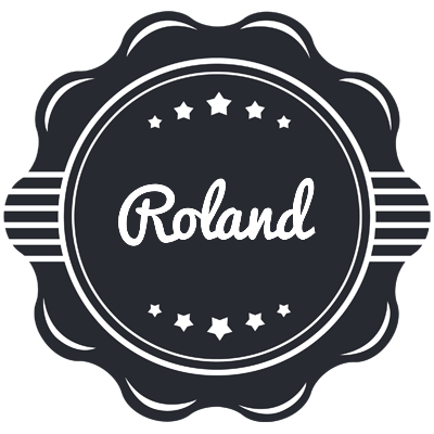 Roland badge logo