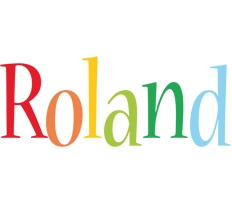 Roland birthday logo