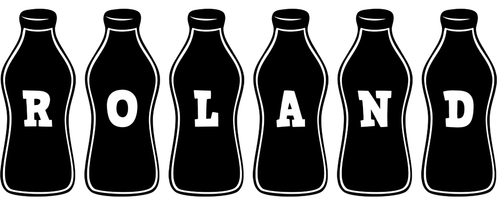 Roland bottle logo