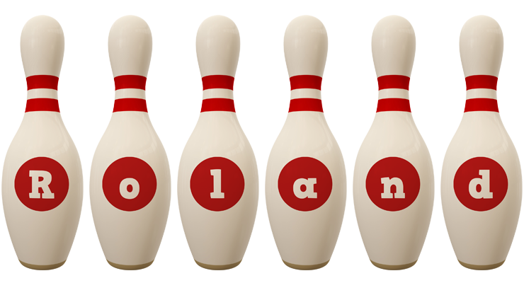 Roland bowling-pin logo