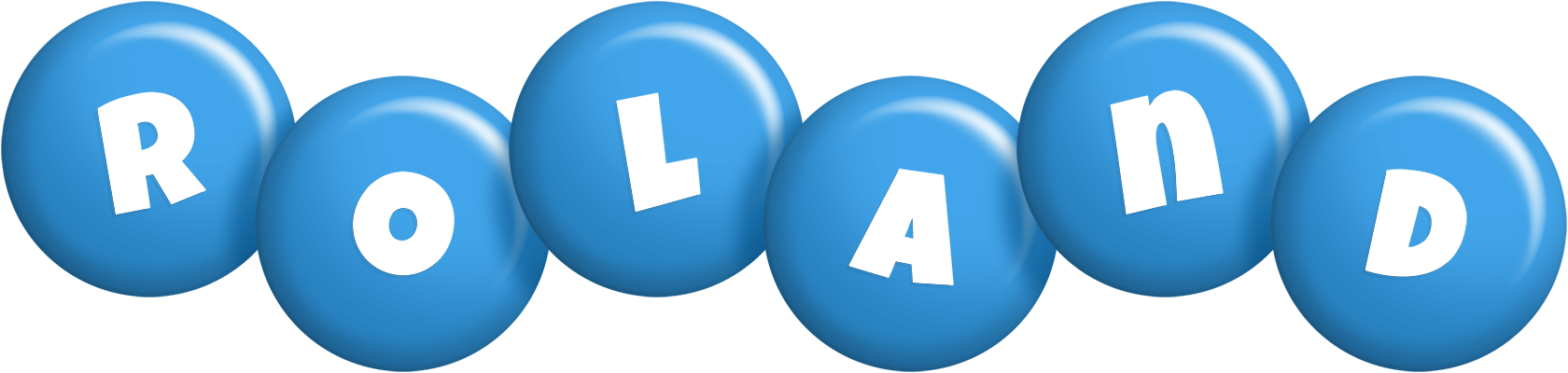 Roland candy-blue logo