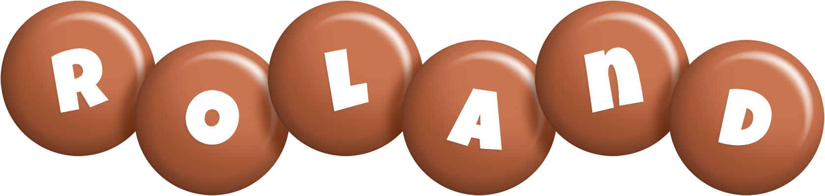 Roland candy-brown logo