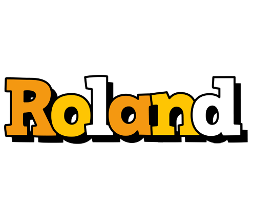 Roland cartoon logo