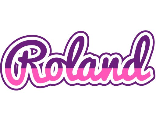 Roland cheerful logo