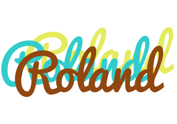 Roland cupcake logo