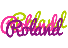 Roland flowers logo
