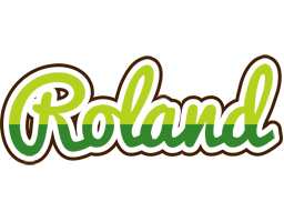 Roland golfing logo
