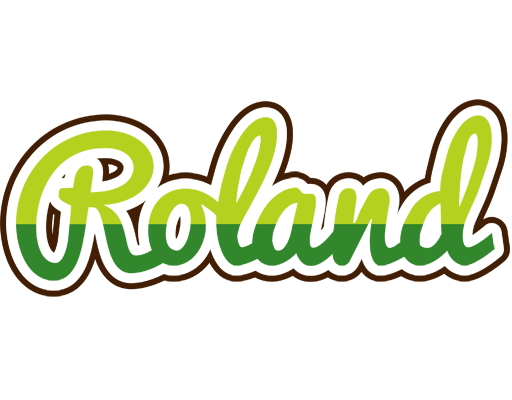 Roland golfing logo