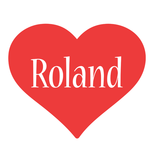 Roland love logo