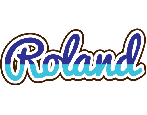 Roland raining logo